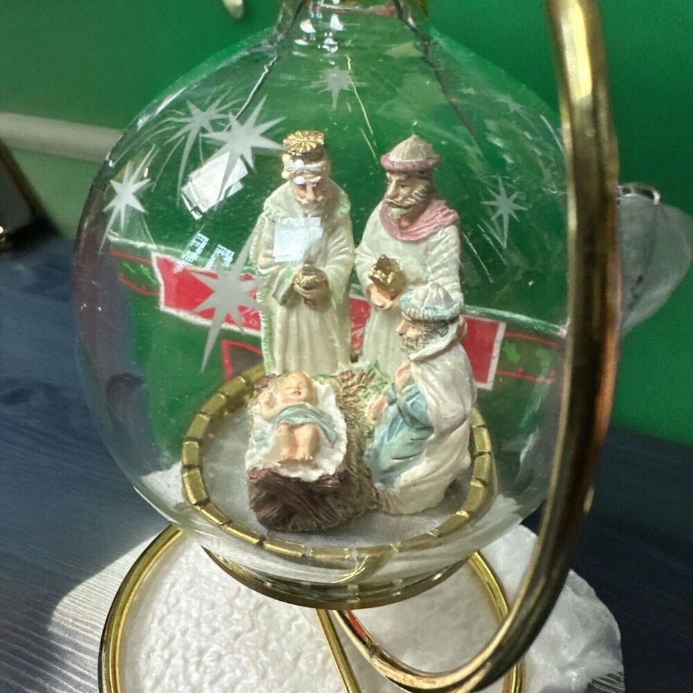 House Of Lloyd Christmas Around The World 3 Kings Ornament W/ Stand Religious